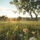 gentle melody, soothing, calm atmosphere
