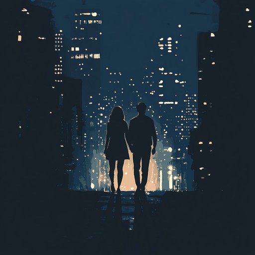 A seamless blend of soft beats and melodic lines, this instrumental hip hop track paints a picture of two souls connecting amidst the quiet hum of the city night.