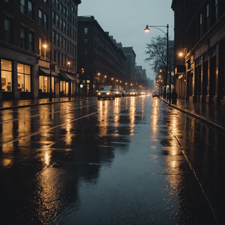 In a moody and intimate composition, whispers under raindrops mixes the haunting nostalgia of melancholic uk garage with the subtlety of soft instrumental tones. This song features a soothing bassline punctuated by the delicate tapping of raindrops, integrating a soundscape that feels both intimate and expansive. It emphasizes a sense of solitude and introspective reflection, ideally suited for rainy afternoons or quiet evenings.