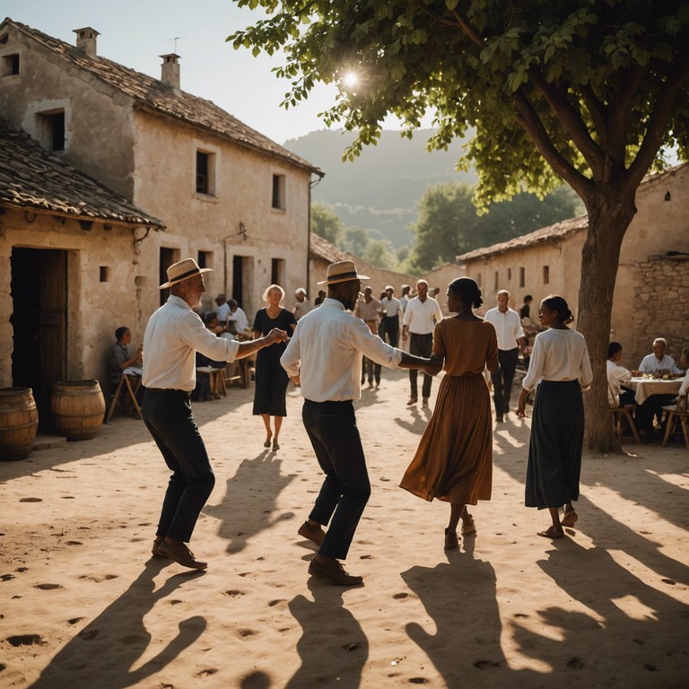 This composition serves as a musical summoning of the community to rejoice and celebrate the gift of a new day, using traditional klezmer motifs played on a clarinet to create an atmosphere that is both festive and invigorating.