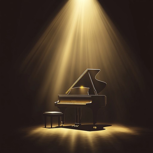 An upbeat instrumental cabaret piece featuring spirited piano melodies and lively rhythms, designed to instill joy and self confidence, encouraging listeners to shine brightly and embrace their true selves.