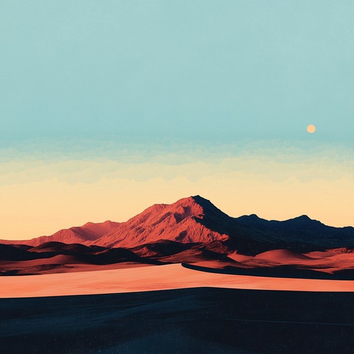 This track encapsulates the vastness of the desert landscape, evoking a sense of solitude and adventure. Gentle winds and the distant view under the open skies inspire a piece highlighting the expansive and contemplative nature of a journey through the desert.