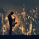 a mellow jazz instrumental capturing the essence of midnight solitude.