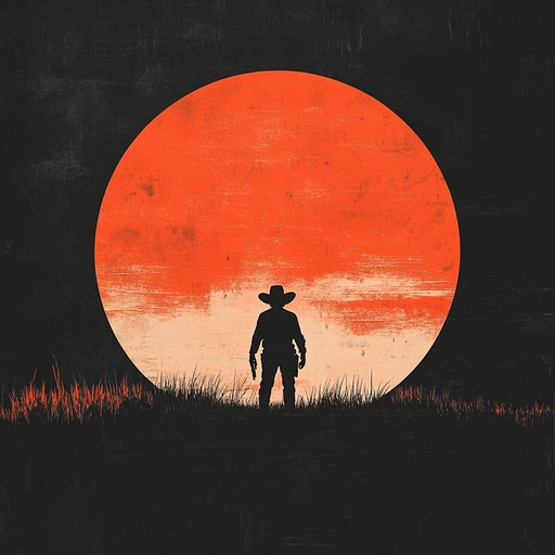 A hauntingly beautiful instrumental piece blending atmospheric western sounds with cinematic orchestration, capturing the feeling of traveling through endless open plains and desolate frontiers.