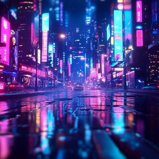 Experience the pulse of the city with soaring synth leads, dynamic rhythms, and invigorating bass lines in a track perfect for neon lit nighttime cruising adventures.