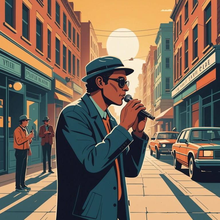 Imagine a track reverberating the warmth of the sun and the joy of a light heart wandering through the vibrant streets. The playful harmonica sings to the fun and spontaneity of summer, making each moment brighter and full of life.