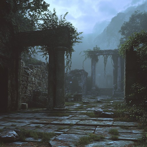 A powerful, instrumental waltz that evokes forgotten ancient landscapes, blending haunting melodies with intense orchestral movements. This composition paints a vivid picture of ancient ruins and timeless beauty, capturing a sense of awe and mystery.