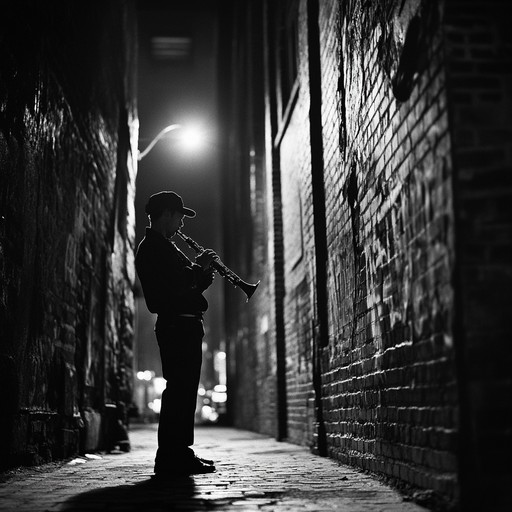 An instrumental track blending traditional jewish klezmer melodies with gritty urban rhythms, creating a raw and energetic fusion that captures the soul of the city streets.