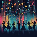 an upbeat fusion of swing and funk with playful melodies