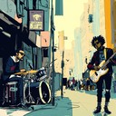 an energetic playful track combining whimsy, soul, and punk.
