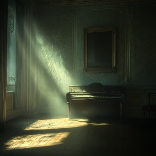 Within an ancient chamber untouched by time, a single piano plays, invoking a trance like connection with the ethereal. An aural journey that feels both haunting and intimate, pulling at the strings of the soul's deepest emotions.