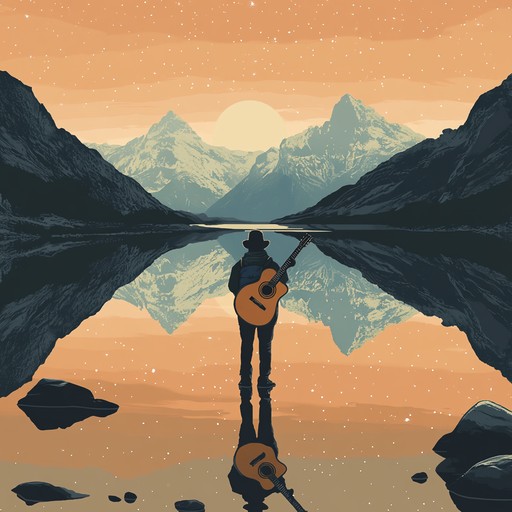 An inspiring folk rock instrumental that captures the essence of life's epic journeys with evocative acoustic guitar and rhythmic drums. The melodies evoke images of majestic mountains and reflective moments, inviting the listener to connect with their own life stories.