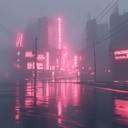 moody chillwave track with dark synths and ambient textures