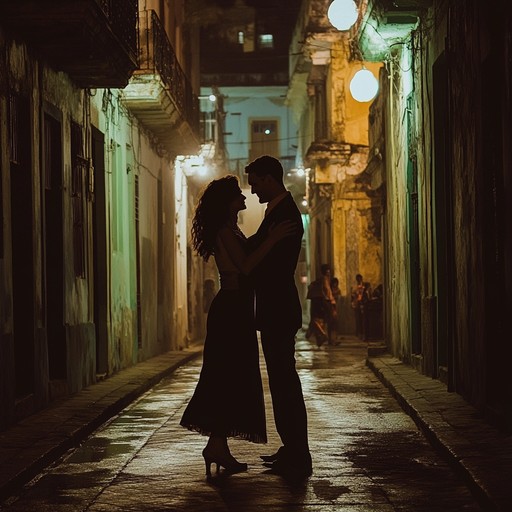 A sophisticated instrumental rumba that captures the essence of a sultry havana night, blending intricate rhythms with elegant melodies to evoke feelings of romance and allure.