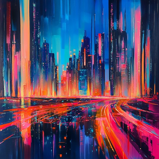 An instrumental synthwave journey that blends pulsating rhythms with ethereal melodies, capturing the essence of yearning in a city's nocturnal ambiance.