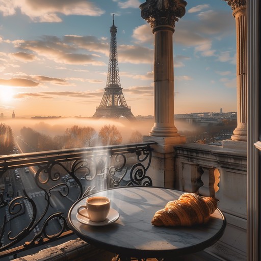 Imagine sipping your morning coffee on a sunlit parisian balcony, as gentle waves of optimistic, silky melodies set a serene start to the day. Perfectly capturing the essence of a fresh new beginning with smooth tones that linger like a warm breeze.