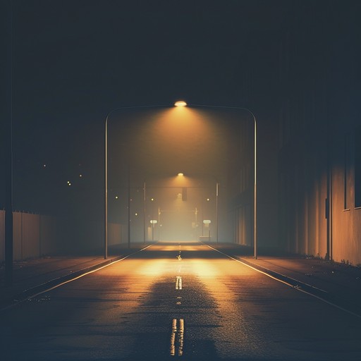 This track captures the essence of solitude within an urban environment, with the distant, melancholic echo of electric guitar chords reverberating against the backdrop of empty streets under dim streetlights. Each strum reflects a poignant blend of punk roots meshed with a feeling of introspective isolation, creating a soundscape that's as haunting as it is beautiful.