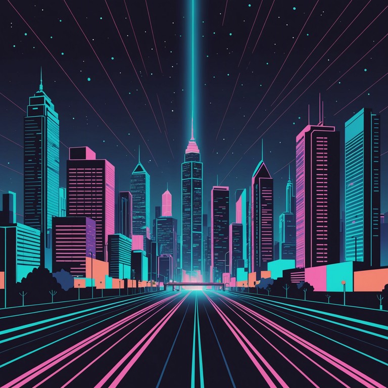 This track blends the rhythmic grooves of funk with the captivating melodic structures typical of anime soundtracks. Featuring complex harmonies and a playful, energetic bass line, it's an auditory journey through a neon lit fictional cityscape.