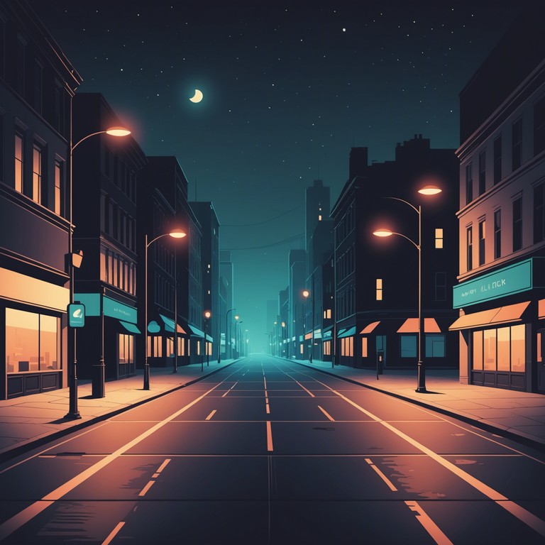 Imagine walking through calm city streets late at night, the skyline glimmering above and everything enveloped in a soft, serene vibe. This track captures that moment with smooth, flowing beats that embody the quiet side of urban life, enhanced by subtle instrumental nuances that bring a sense of peace amidst the cityscape.