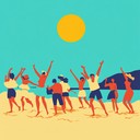 uplifting funk house with sun kissed beach rhythms.