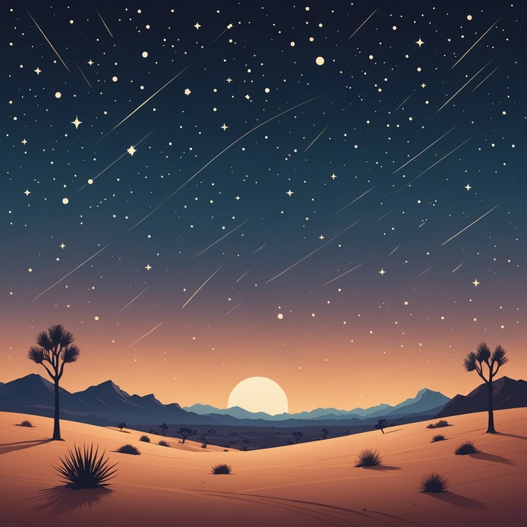 Immerse yourself in the tranquility of a desert under a star filled sky with this hypnotic americana track. The steel guitar’s melody carries you across a dreamscape where the only limit is the horizon, creating a peaceful reflection on solitude and beauty.