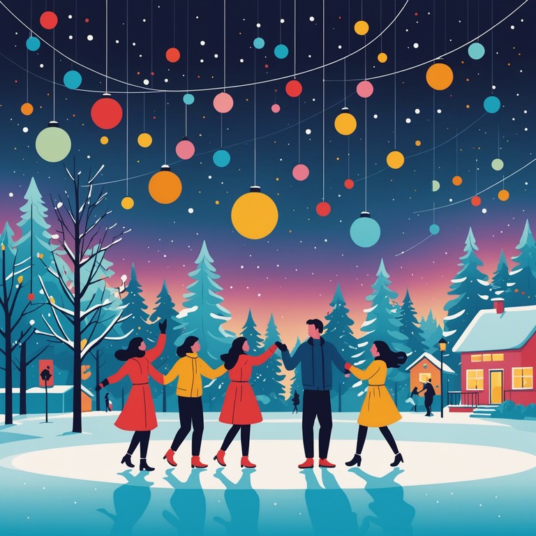 An instrumental track combining the upbeat, danceable rhythms of new jack swing with the joyous sounds of holiday music. Catchy, swing influenced drum patterns are fused with vibrant jingles and holiday bells, creating a perfect blend for festive dance parties or holiday gatherings