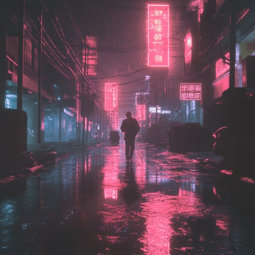 Dive into the heart of a pulsing cityscape where the neon lights cast long shadows on rain slicked streets. Atmospheric synths and distant sirens blend with rhythmic urban beats, creating a surreal and contemplative nightscape that captures the essence of city life under the stars.