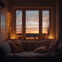 soft guitar and nature sounds for evening relaxation