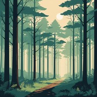 slow tempo, peaceful vibes, minimalist elements.