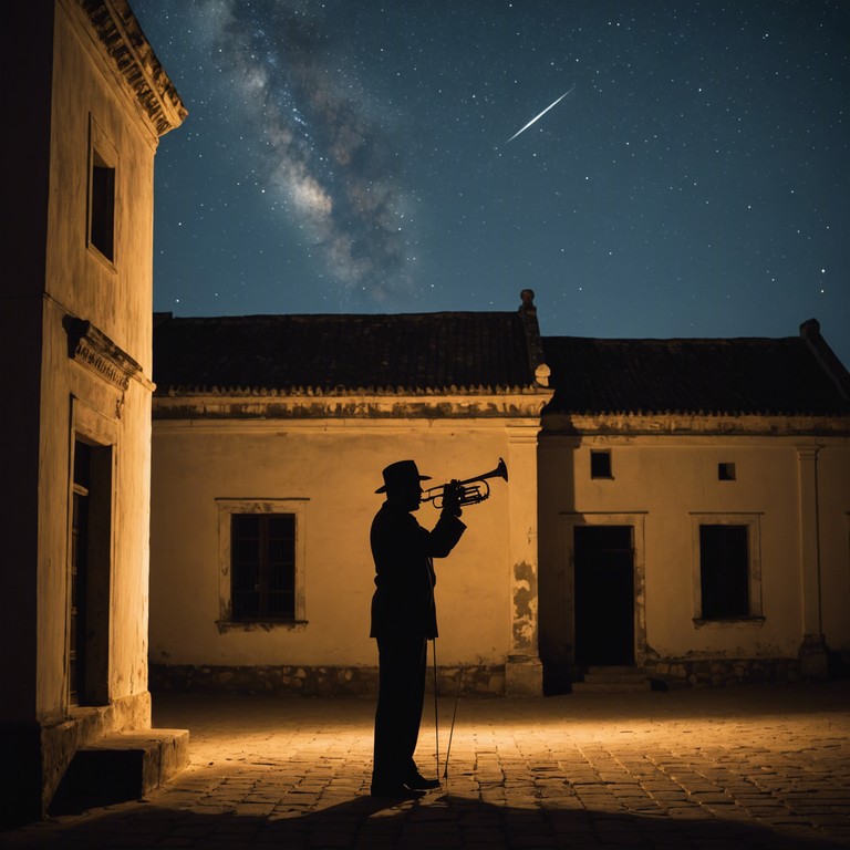 Echoes of old havana offers a deeper dive into the emotional landscape of a cuban night, portrayed through the rich, evocative sound of the trumpet. Each note is a step back in time, inviting the listener to lose themselves in the haunting melody that both mourns and celebrates the complex history of this vibrant city.