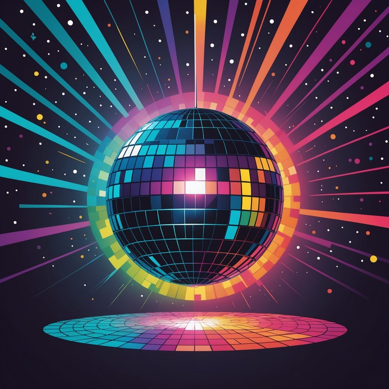 This track transports you to a 70s discotheque with shimmery, uplifting beats and a celebratory atmosphere. The music embodies the spirit of carefree nights full of dancing and laughter. Dominated by vibrant synthesizers and a strong dance beat, it's a perfect blend of nostalgia and joyous release, ideal for lively parties or simply energizing your day.