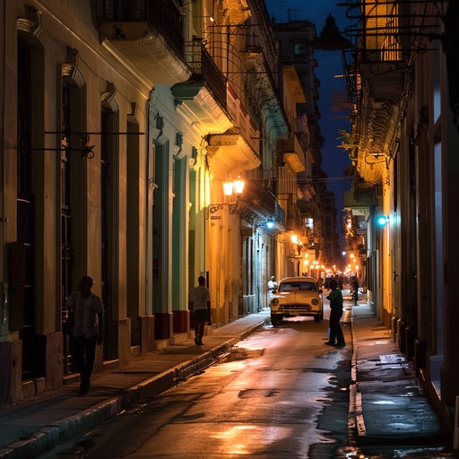 Delve into the mysteries of havana with this enchanting instrumental rumba. Exotic rhythms and melodies transport you to a vibrant night in cuba, filled with intrigue and passion. Perfect for evoking a rich, cultural soundscape.