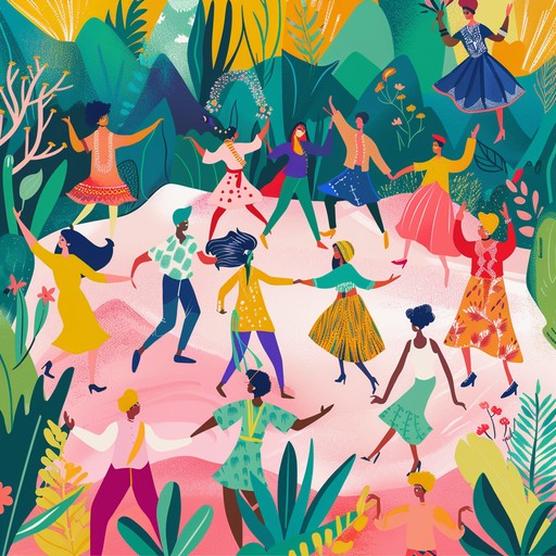 An infectious and joyful track that blends rhythmic traditions from africa, latin america, and the middle east with modern electronic beats. This song is a celebration of cultural diversity, unity, and collective euphoria. Perfect for global festivals and lively celebrations