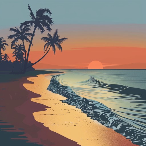 A soothing yet rhythmically engaging track blending mellow tropical melodies with a laid back groove, perfect for evoking images of serene beachside sunsets.