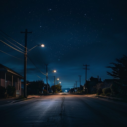 A reflective and melancholic tune driven by a gentle, soft rock guitar. The music captures a sense of solitude, perfect for moments of introspection. Each note resonates with the silence of a lonely night, making you feel as if you are the only one in the world, walking through empty streets under the dim glow of streetlights.