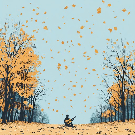 An acoustic masterpiece, this track harnesses the serene and intimate sounds of a solo acoustic guitar, evoking the peacefulness of a crisp autumn afternoon in a secluded wood, where each note resonates with the natural rhythm of rustling leaves and distant birdcalls.