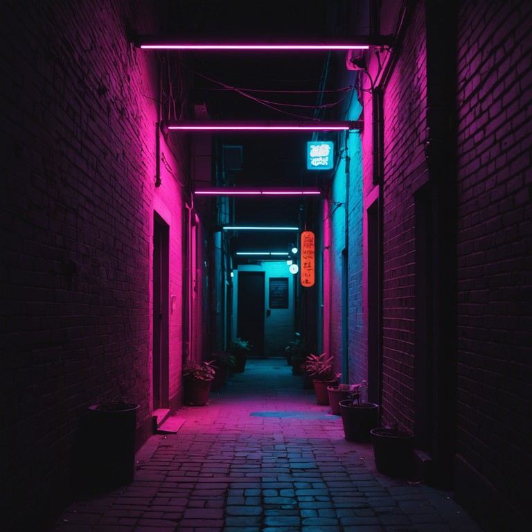 As the neon lights flicker and cast elongated shadows, the sounds of this track meld dark ambient tones with the pulsating energy of urban life, creating a multi layered experience that feels both enigmatic and intensely engaging.