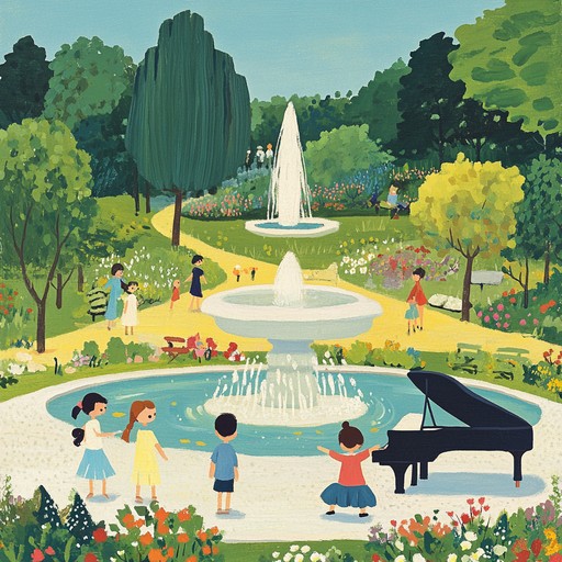 An engaging and lively contemporary classical composition, marked by joyful piano and subtle strings. The music evokes a sense of playfulness and spontaneity, ideal for bright and carefree summer days.