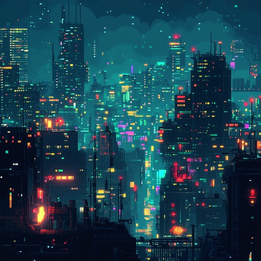 Diving deeper into the urban scape of midnight cities glowing under neon lights, this piece uses synthesizers to craft a richer tapestry of sound that enhances the feeling of late night explorations in a technology saturated metropolis.