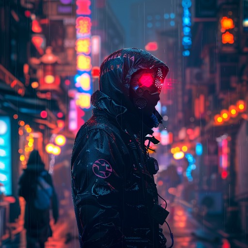 Imagine yourself wandering through the neon-lit streets of a futuristic city, where danger lurks around every corner. This track captures the essence of that world, with its pulsing basslines, glitchy synths, and haunting melodies. The perfect soundtrack for a cyberpunk thriller or a late-night drive through the city.