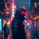 a dark, atmospheric electro track for a dystopian future