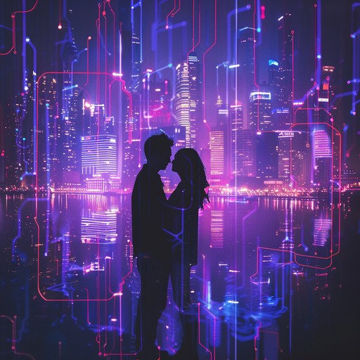 Dive into a world where neon lights illuminate a cityscape, and the pulse of true love beats through electronic synths. This track brings together the depth of romance with the sleekness of futuristic sounds, shimmering with vibrant synthesizer chords and smooth electronic rhythms. Each note resonates with intimacy and passion, painting a picture of timeless love in a high tech world. Perfect for capturing intimate, otherworldly moments.