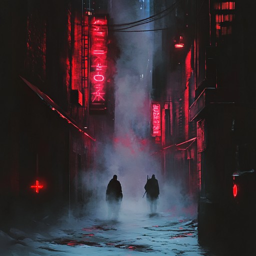 Explore the midnight streets with this brooding, intense funk track. Pulsating bass, crunchy guitars, and tight drums shape a gritty, urban atmosphere.