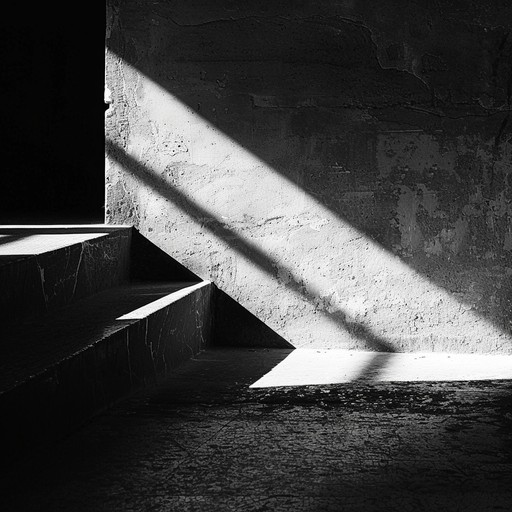 This mesmerizing instrumental piece takes the listener on a journey through the interplay of shimmering light and deep, mysterious shadows. Delicate, ethereal melodies dance over a backdrop of rich, atmospheric textures, creating a sense of both wonder and unease. As the music unfolds, it reveals hidden depths and unexpected twists, inviting the listener to venture beyond the familiar and into the unknown.