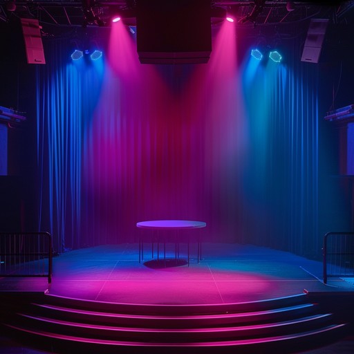 An instrumental cabaret song featuring vibrant, dynamic rhythms and playful, swinging melodies that bring the lively atmosphere of a night time cabaret show to life. With syncopated piano chords, quick transitions, and a steady beat, this piece is designed to evoke the excitement and energy of a bustling cabaret performance, perfect for dance routines and theatrical acts.