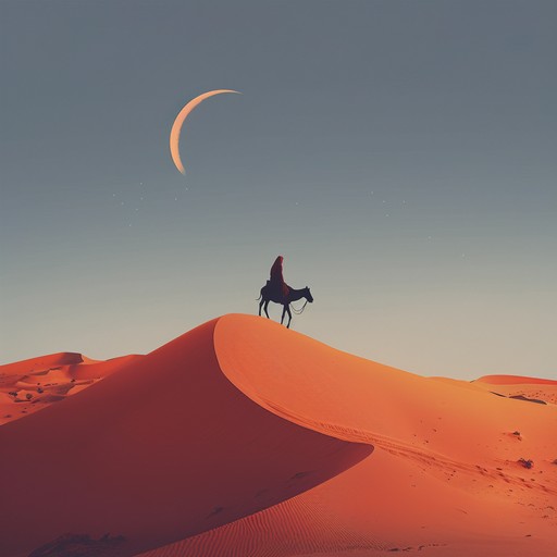 Embark on a mesmerizing adventure through the heart of arabia, where the haunting melodies of the oud intertwine with the rhythmic percussion of the darbuka, creating an atmosphere of mystery and intrigue. The music transports you to a world of golden sand dunes, vibrant bazaars, and ancient palaces, evoking images of caravans traversing the desert under the starlit sky.