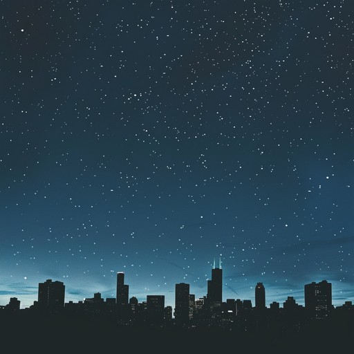 This track features ethereal synthesizers, reverberating drum patterns, and haunting bass lines that combine to create a sense of isolation in an urban landscape under a starry sky. The music's driving beat juxtaposes with melancholic melodies, underscoring the theme of loneliness amidst the bustling city life.