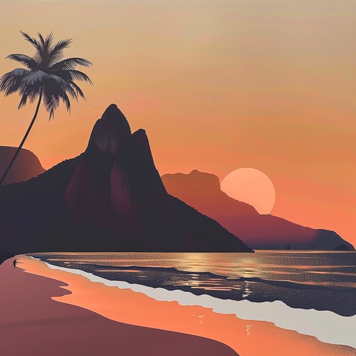 A laid-back bossa nova tune perfect for sipping caipirinhas on the beach at sunset. Finger-picked nylon string guitar and gentle percussion create an intimate, romantic atmosphere.