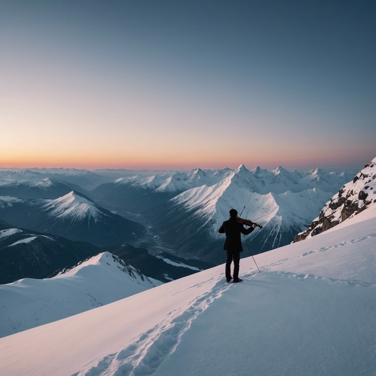 Eternal shadows of winter transports the listener through a hauntingly beautiful symphonic landscape, evoking feelings of solitude and introspection. The composition expertly weaves melancholy melodies with the somber timbre of a full orchestra, reflecting the stark beauty of winter and the quiet despair of short, grey days.