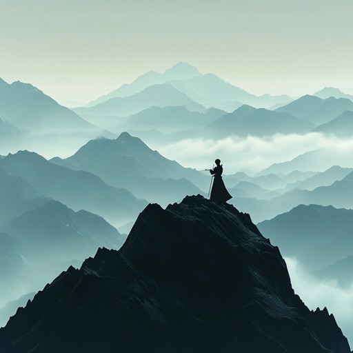 This expressive instrumental features the haunting melodies of the erhu, conveying deep emotions as it resonates across vast and mysterious mountain terrains. Blending traditional chinese classical music with dramatic dynamics, it evokes feelings of melancholy and longing.